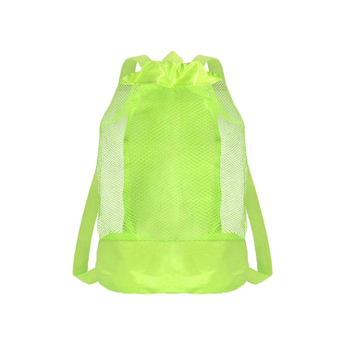 Darzheoy Swim Bag Mesh Drawstring Backpack Beach Backpack for Swimming, Gym, and Workout Gear Green V1189-WXFWAL-20260326-02329