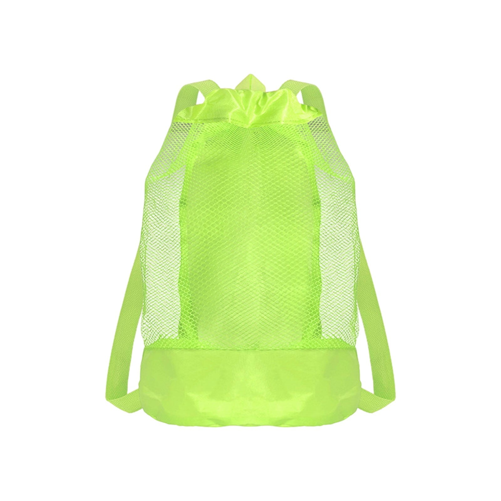 Darzheoy Swim Bag Mesh Drawstring Backpack Beach Backpack for Swimming, Gym, and Workout Gear Green V1189-WXFWAL-20260326-02329
