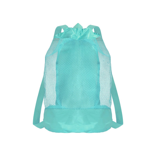 Darzheoy Swim Bag Mesh Drawstring Backpack Beach Backpack for Swimming, Gym, and Workout Gear Mint Green V1189-WXFWAL-20260326-02331