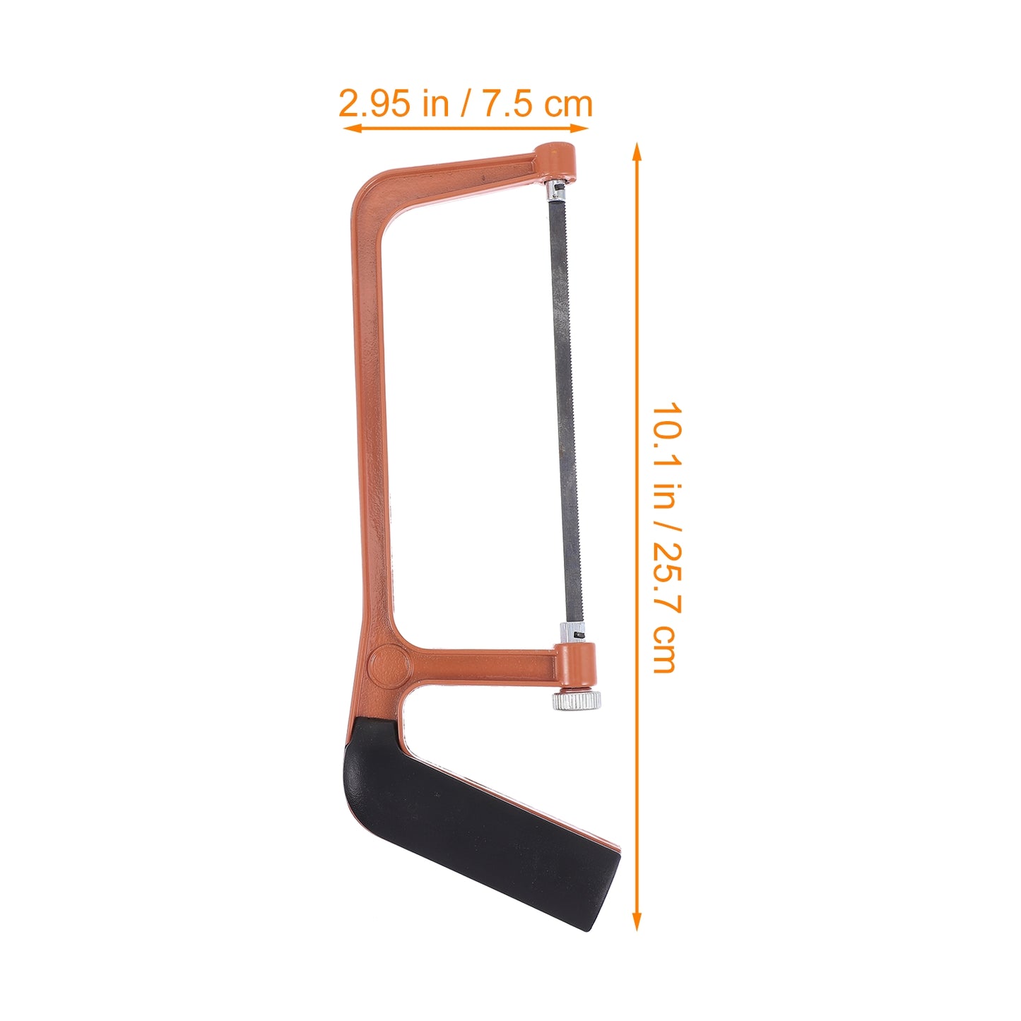 SKISUNO Orange Mini Hacksaw Set for Kids and Gardeners, Compact Hand Saw for Precise Cutting and Craft V1189-WXFWAL-20260326-02340