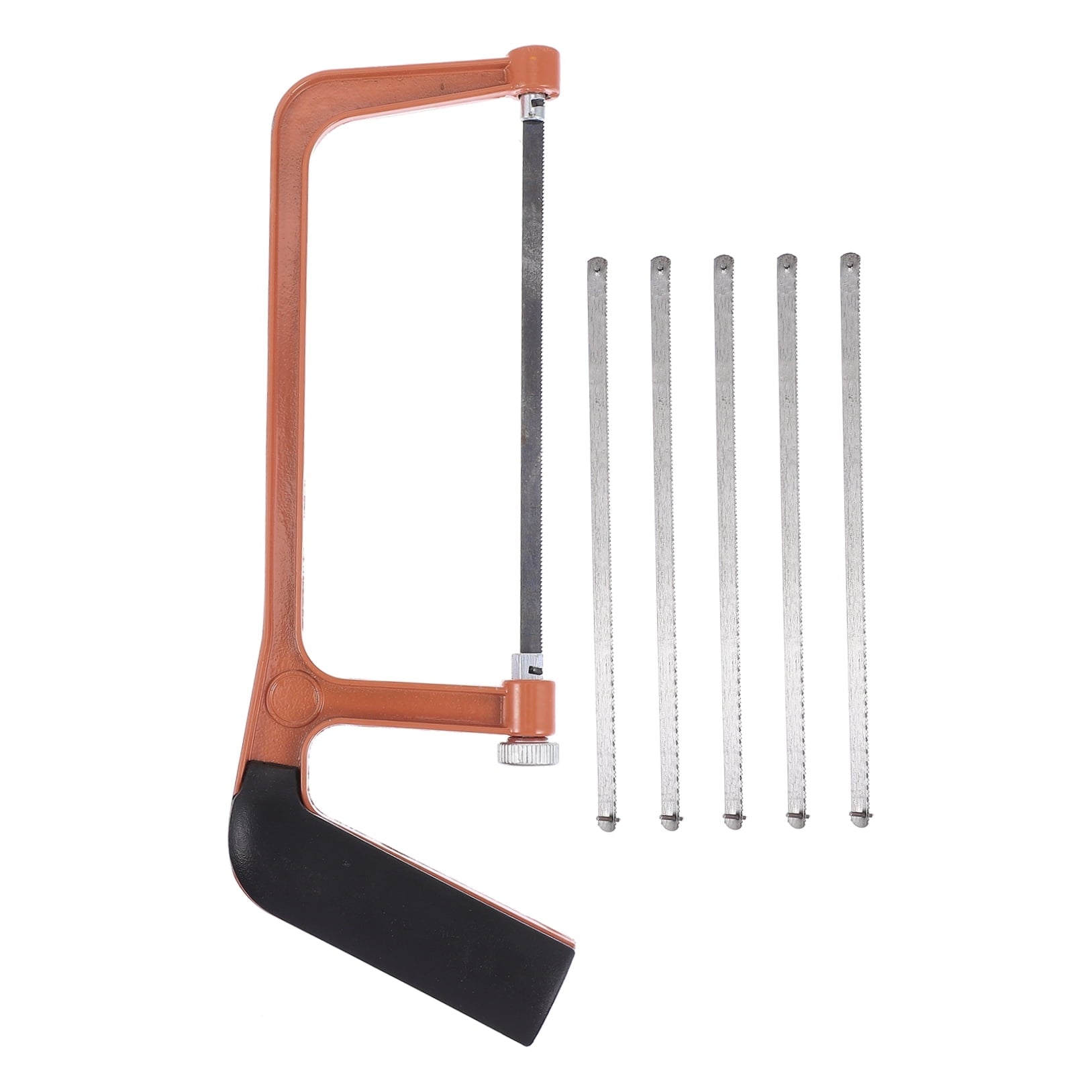 SKISUNO Orange Mini Hacksaw Set for Kids and Gardeners, Compact Hand Saw for Precise Cutting and Craft V1189-WXFWAL-20260326-02340
