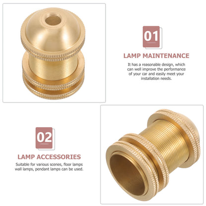 SKISUNO Replacement Lamp Socket 5x3.6in Copper for Floor Lamps 1Pcs V1189-WXFWAL-20260326-02346