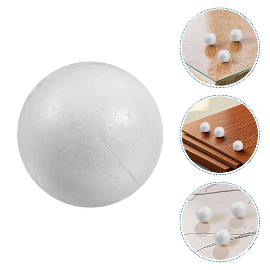 SKISUNO 50Pcs Craft Foam Ball 3In White Sphere for Diy Crafting and Painting Home Decoration V1189-WXFWAL-20260326-02382