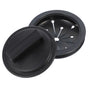 HOOWIFFY 2-Pack Garbage Disposal Sink Guard in Black ABS Plastic, 6.25 x 5.05 x 3.5 Inches, Protector for V1189-WXFWAL-20260326-02390