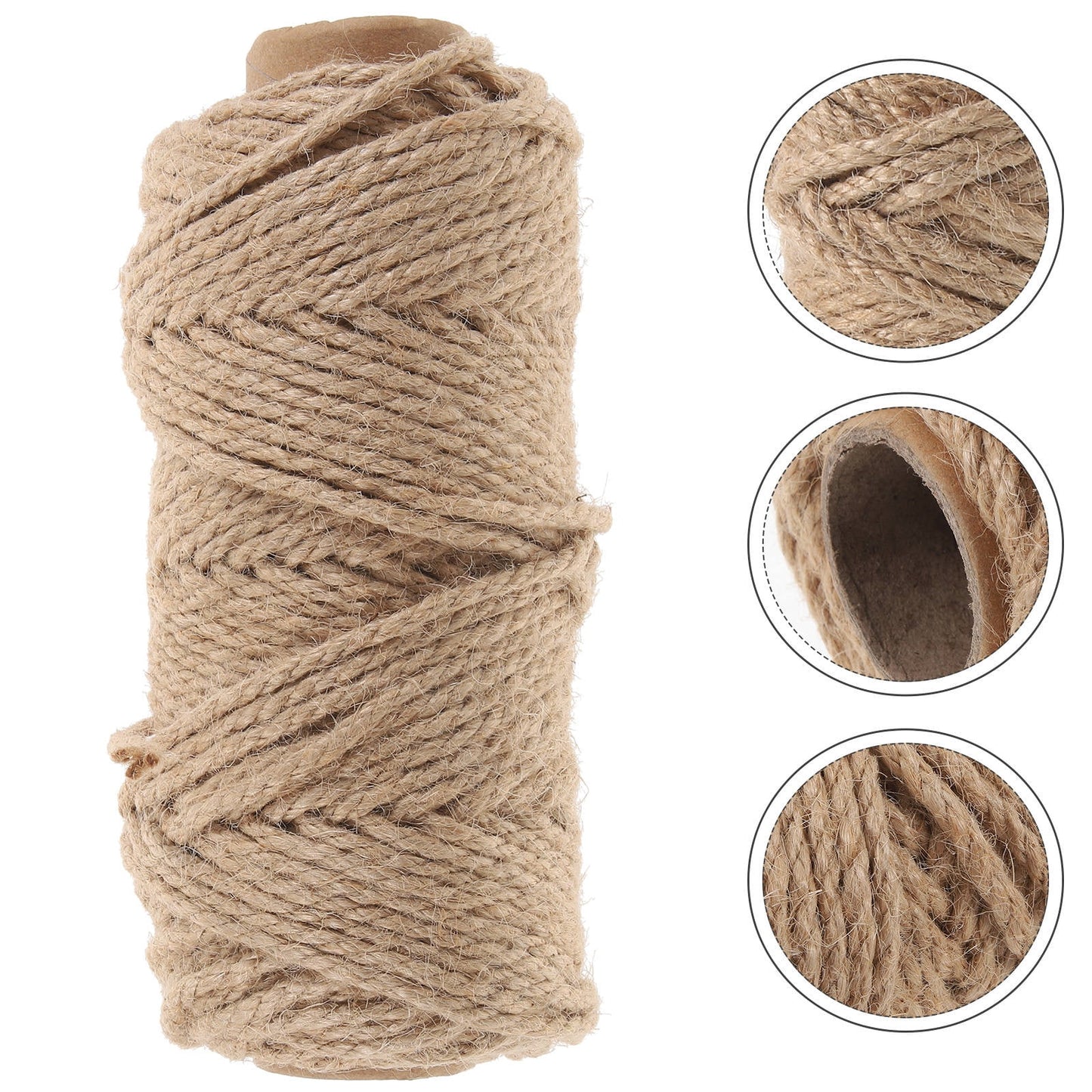 SKISUNO Sisal Rope Cat Scratch Post for Diy Projects 1Pack Natural V1189-WXFWAL-20260326-02399