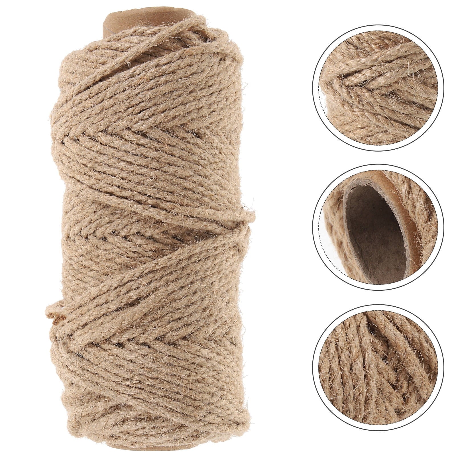 SKISUNO Sisal Rope Cat Scratch Post for Diy Projects 1Pack Natural V1189-WXFWAL-20260326-02399