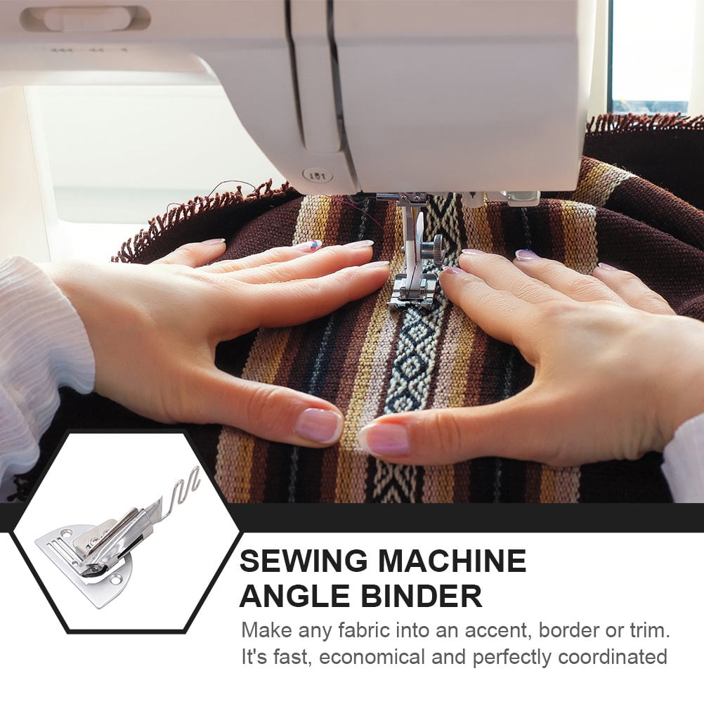 HOOWIFFY Stainless Steel Sewing Machine Binder for Fabric Edge Wrapping, Edge Binding Attachment V1189-WXFWAL-20260326-02401