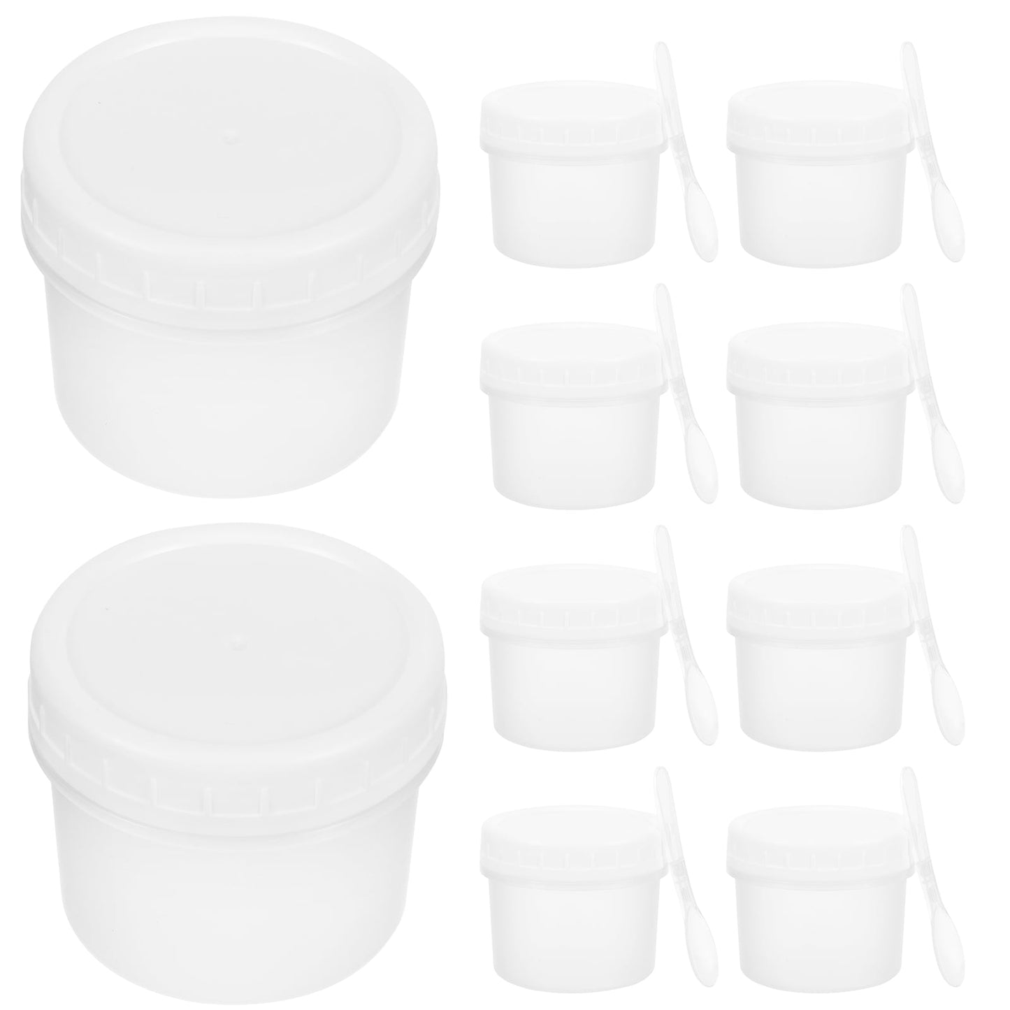 HOOWIFFY Plastic Freezer Containers Set of 10, Airtight Sealed Food Storage Boxes for Kitchen and Household V1189-WXFWAL-20260326-02402