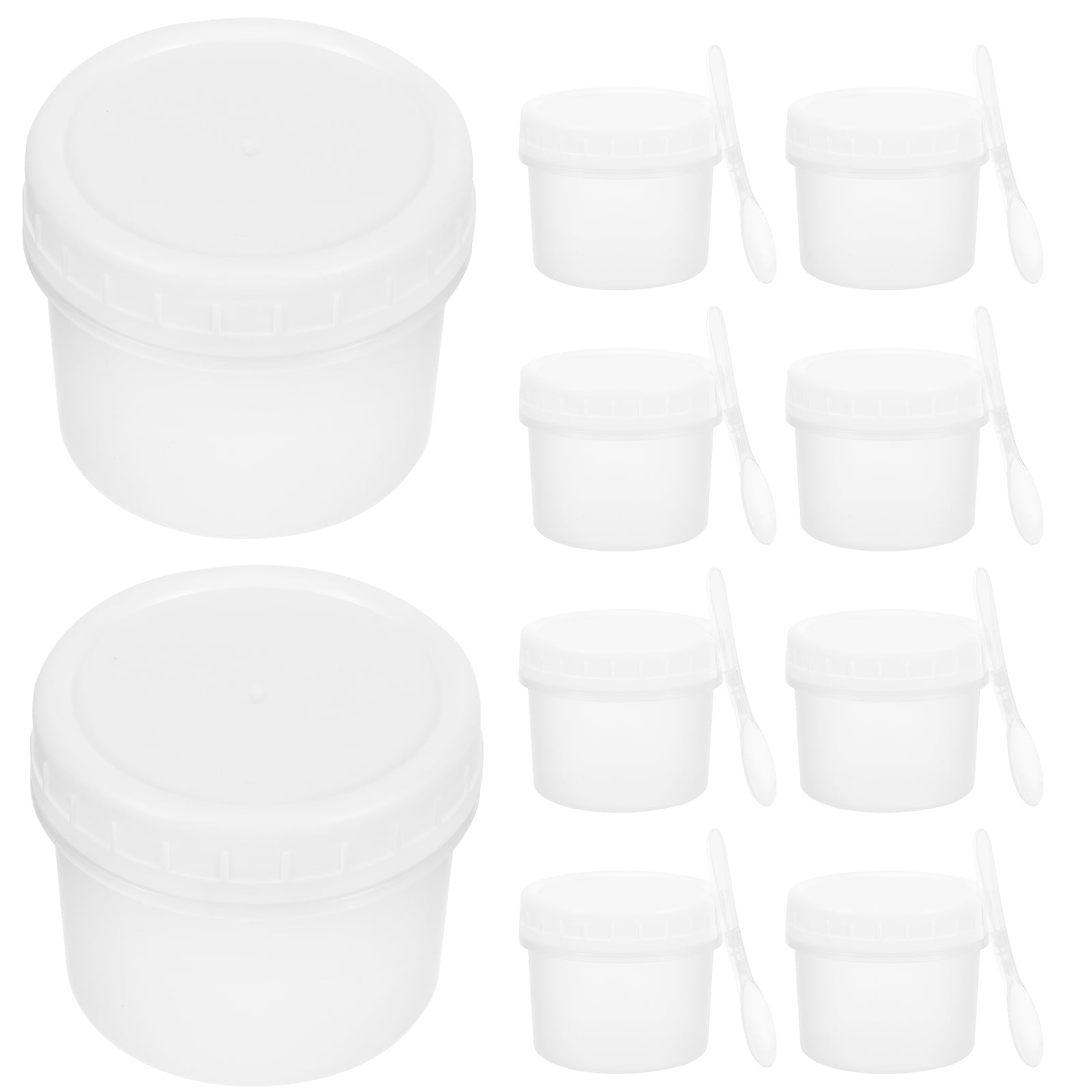 HOOWIFFY Plastic Freezer Containers Set of 10, Airtight Sealed Food Storage Boxes for Kitchen and Household V1189-WXFWAL-20260326-02402
