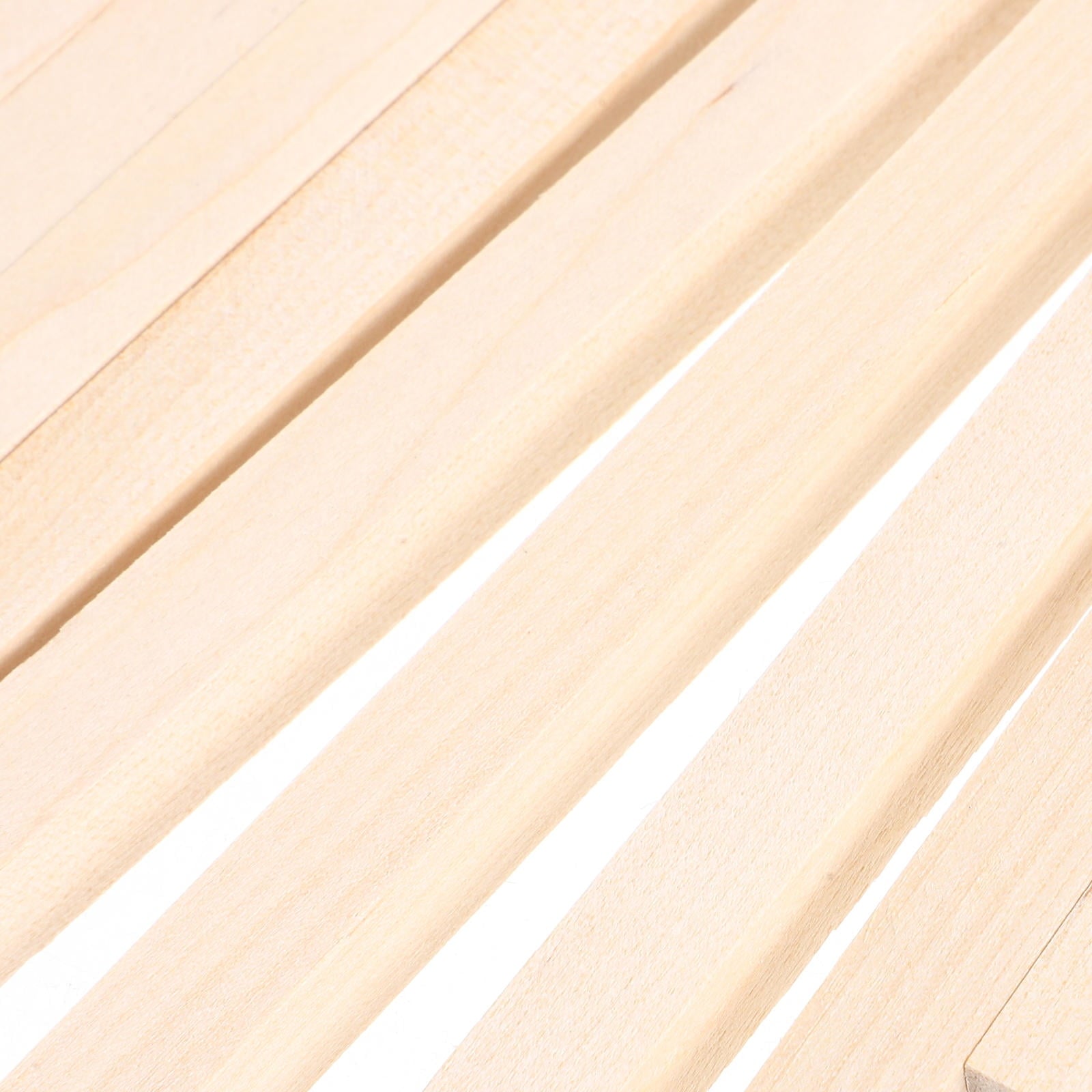 HOOWIFFY 20Pcs Beige Wooden Dowel 1.6X0.4X0.4In Square Dowels For V1189-WXFWAL-20260326-02409