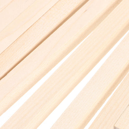 HOOWIFFY 20Pcs Beige Wooden Dowel 1.6X0.4X0.4In Square Dowels For V1189-WXFWAL-20260326-02409