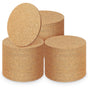 HOOWIFFY Cork Coasters Bulk Cork Coasters For Drinks 100Pcs V1189-WXFWAL-20260326-02413