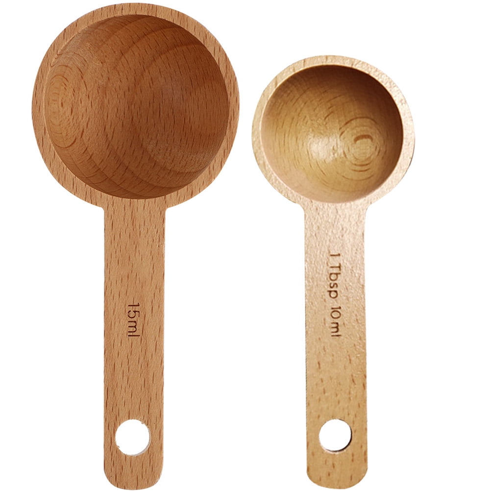 HOOWIFFY 2-Pack Coffee Ground Scoop Multi-Function Measuring Spoon for Kitchen and Coffee Brewing V1189-WXFWAL-20260326-02414