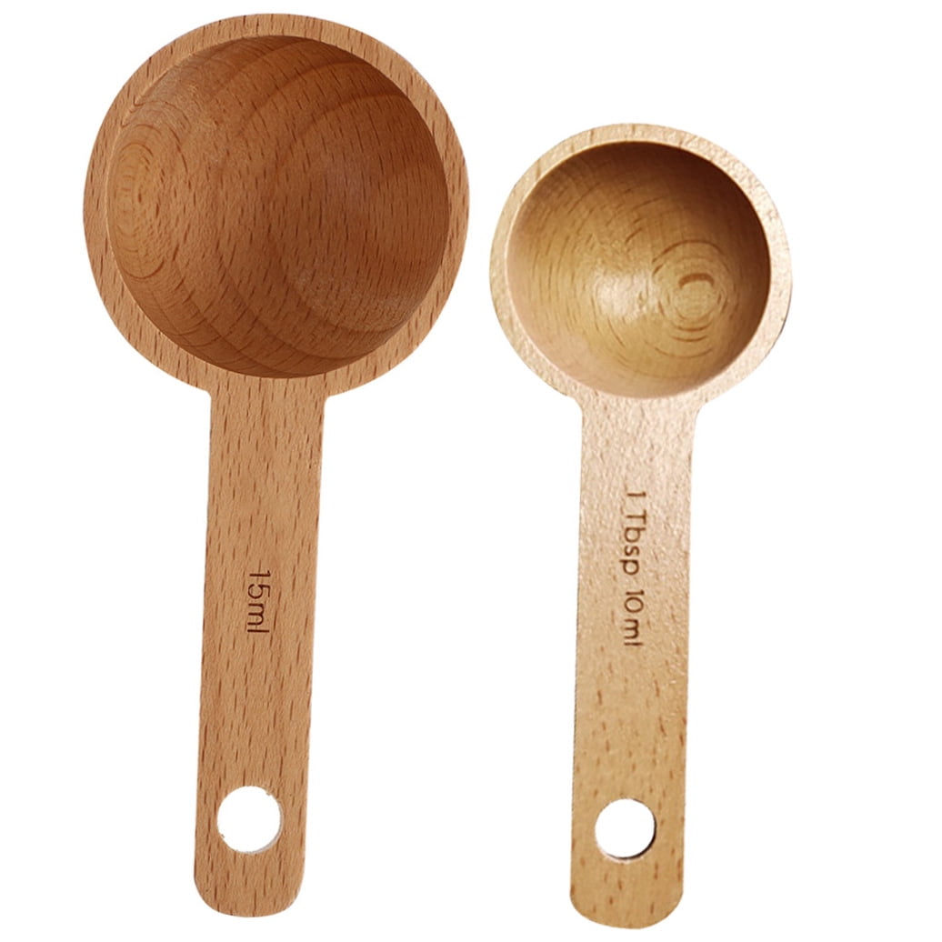HOOWIFFY 2-Pack Coffee Ground Scoop Multi-Function Measuring Spoon for Kitchen and Coffee Brewing V1189-WXFWAL-20260326-02414