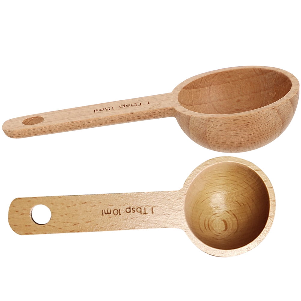 HOOWIFFY 2-Pack Coffee Ground Scoop Multi-Function Measuring Spoon for Kitchen and Coffee Brewing V1189-WXFWAL-20260326-02414
