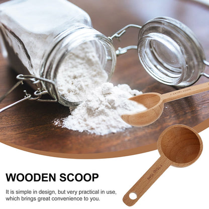 HOOWIFFY 2-Pack Coffee Ground Scoop Multi-Function Measuring Spoon for Kitchen and Coffee Brewing V1189-WXFWAL-20260326-02414