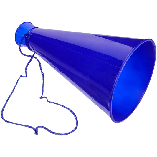 HOOWIFFY Cheer Megaphone 1Pack Blue for Party Favors Kids Cheering Props Outdoor Activities V1189-WXFWAL-20260326-02415