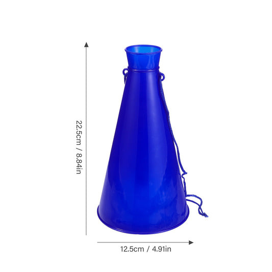 HOOWIFFY Cheer Megaphone 1Pack Blue for Party Favors Kids Cheering Props Outdoor Activities V1189-WXFWAL-20260326-02415