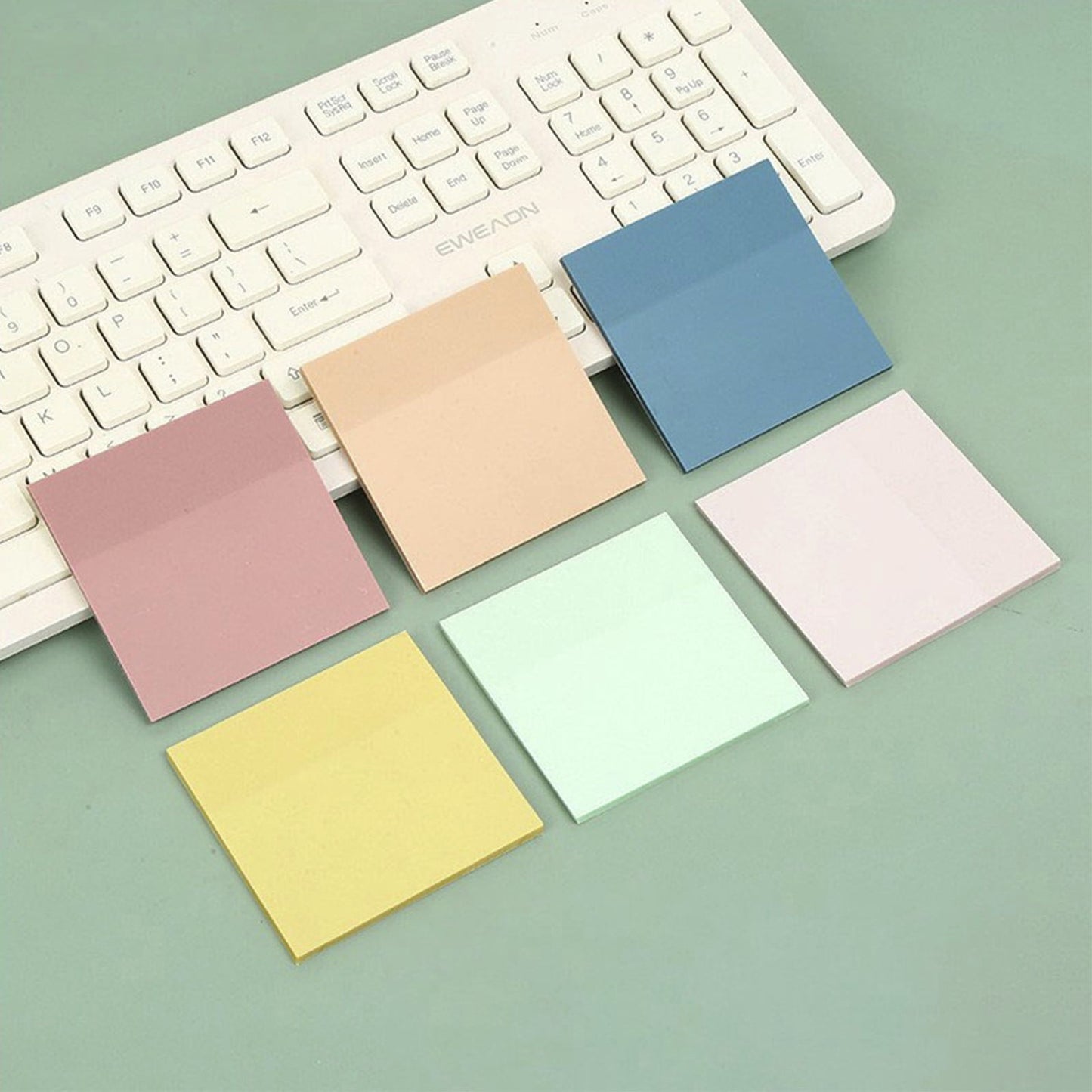 Darzheoy 9Pcs Transparent Sticky Notes, Clear Sticky Notes, Waterproof Translucent Sticky Note Pads for Books V1189-WXFWAL-20260326-02418