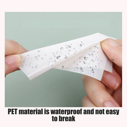 Darzheoy 9Pcs Transparent Sticky Notes, Clear Sticky Notes, Waterproof Translucent Sticky Note Pads for Books V1189-WXFWAL-20260326-02418