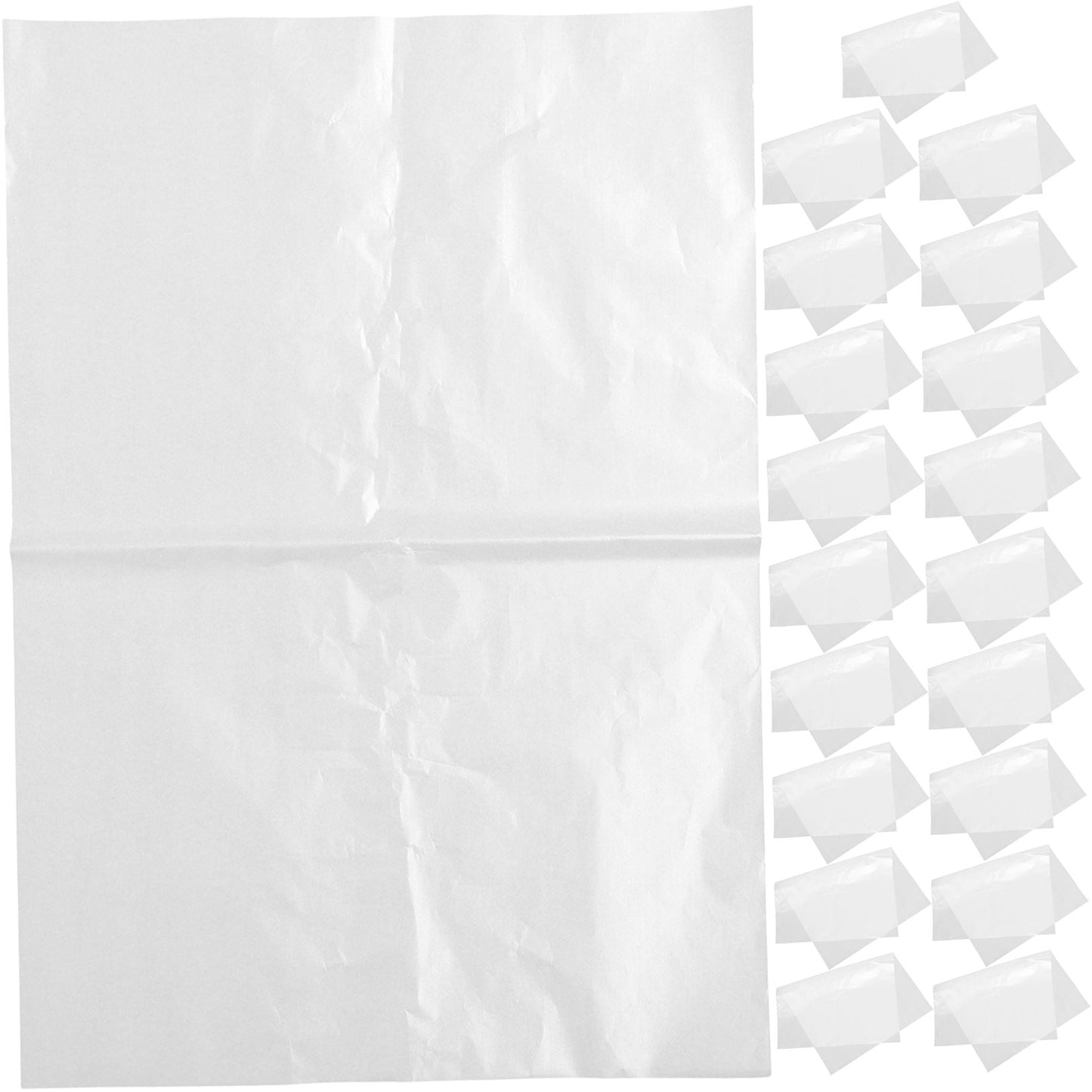 HOOWIFFY Creative White Wrapping Tissue Paper 20 Sheets Wrap for Presents and Crafts V1189-WXFWAL-20260326-02438