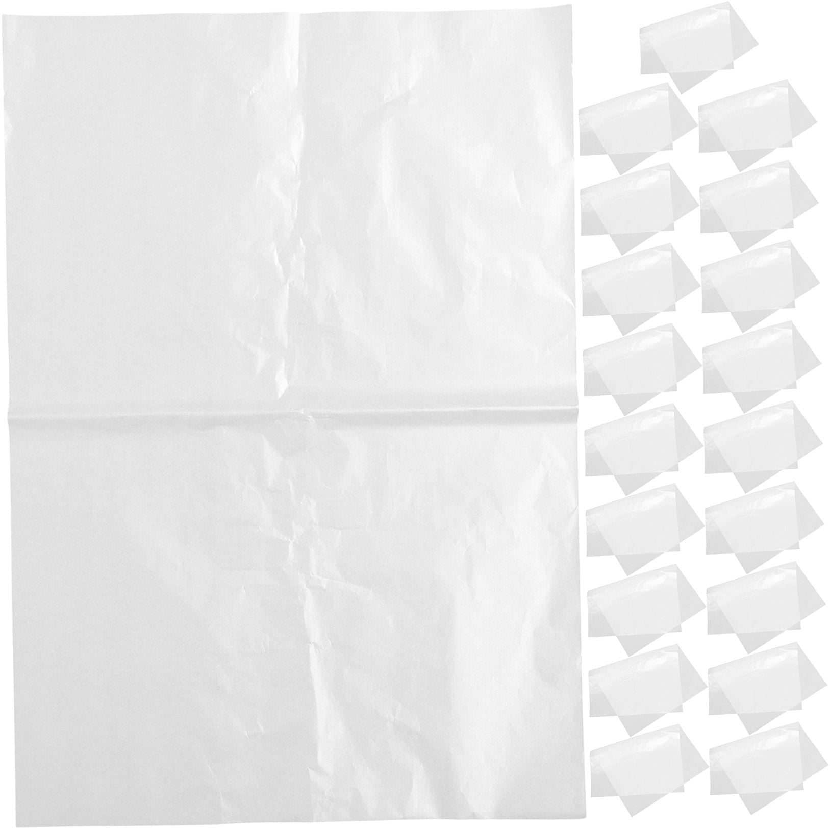 HOOWIFFY Creative White Wrapping Tissue Paper 20 Sheets Wrap for Presents and Crafts V1189-WXFWAL-20260326-02438
