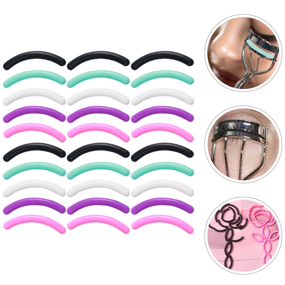 HOOWIFFY Eyelash Curler Refills Multi-Colored 30Pcs 1.1X0.2X0.2In V1189-WXFWAL-20260326-02439