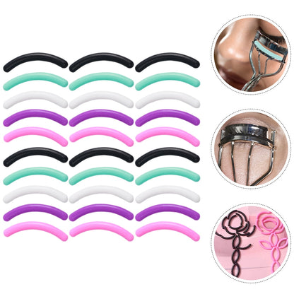 HOOWIFFY Eyelash Curler Refills Multi-Colored 30Pcs 1.1X0.2X0.2In V1189-WXFWAL-20260326-02439