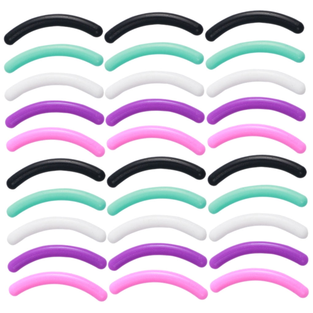 HOOWIFFY Eyelash Curler Refills Multi-Colored 30Pcs 1.1X0.2X0.2In V1189-WXFWAL-20260326-02439