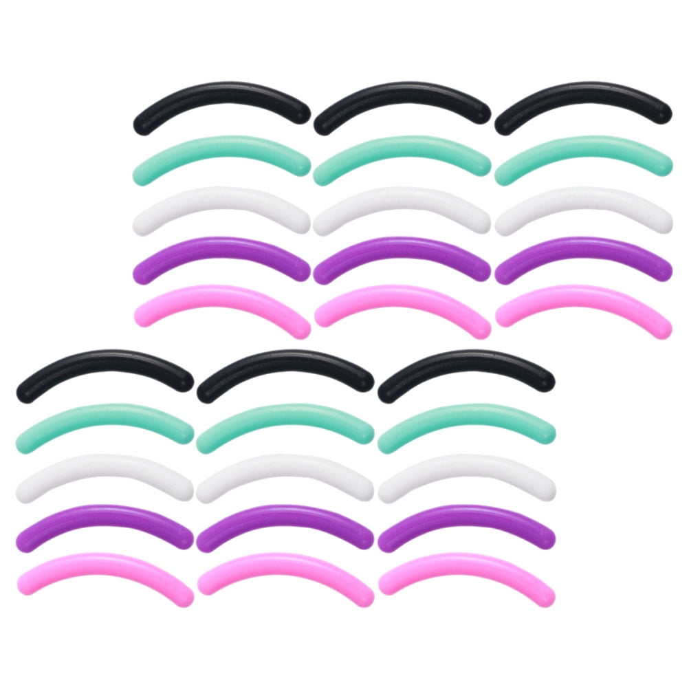 HOOWIFFY Eyelash Curler Refills Multi-Colored 30Pcs 1.1X0.2X0.2In V1189-WXFWAL-20260326-02439