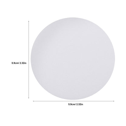 HOOWIFFY 6-Pack White Plastic Ceiling Light Covers Anti-Dazzle Simple Elegant Design for Home and Office V1189-WXFWAL-20260326-02442