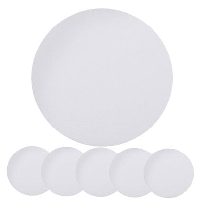 HOOWIFFY 6-Pack White Plastic Ceiling Light Covers Anti-Dazzle Simple Elegant Design for Home and Office V1189-WXFWAL-20260326-02442