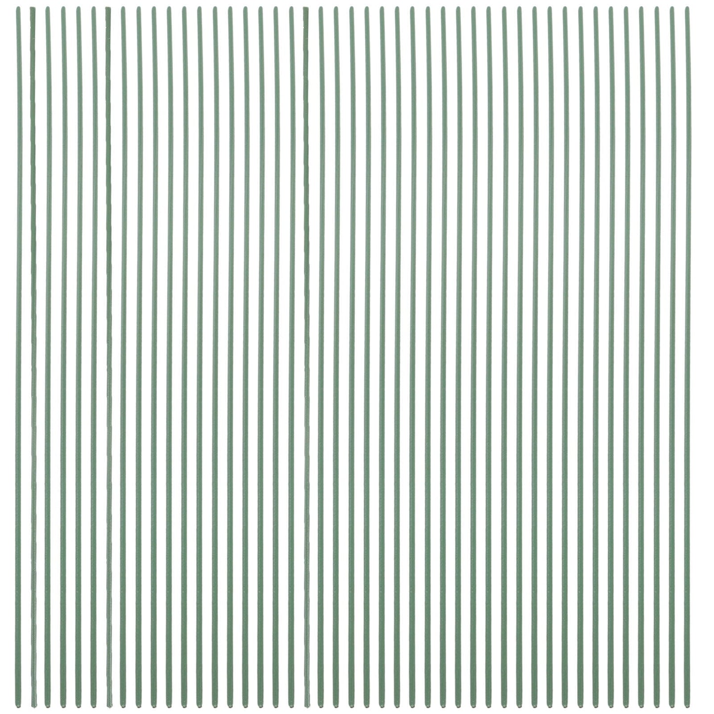 HOOWIFFY 100pcs Green Floral Wire Stems for Artificial Flowers Flexible and Bendable for Arrangements V1189-WXFWAL-20260326-02443