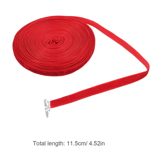 HOOWIFFY Red Thin Craft Ribbon 1 Roll for Bows, Wrapping, Decorations, Special Occasions and Crafts V1189-WXFWAL-20260326-02445