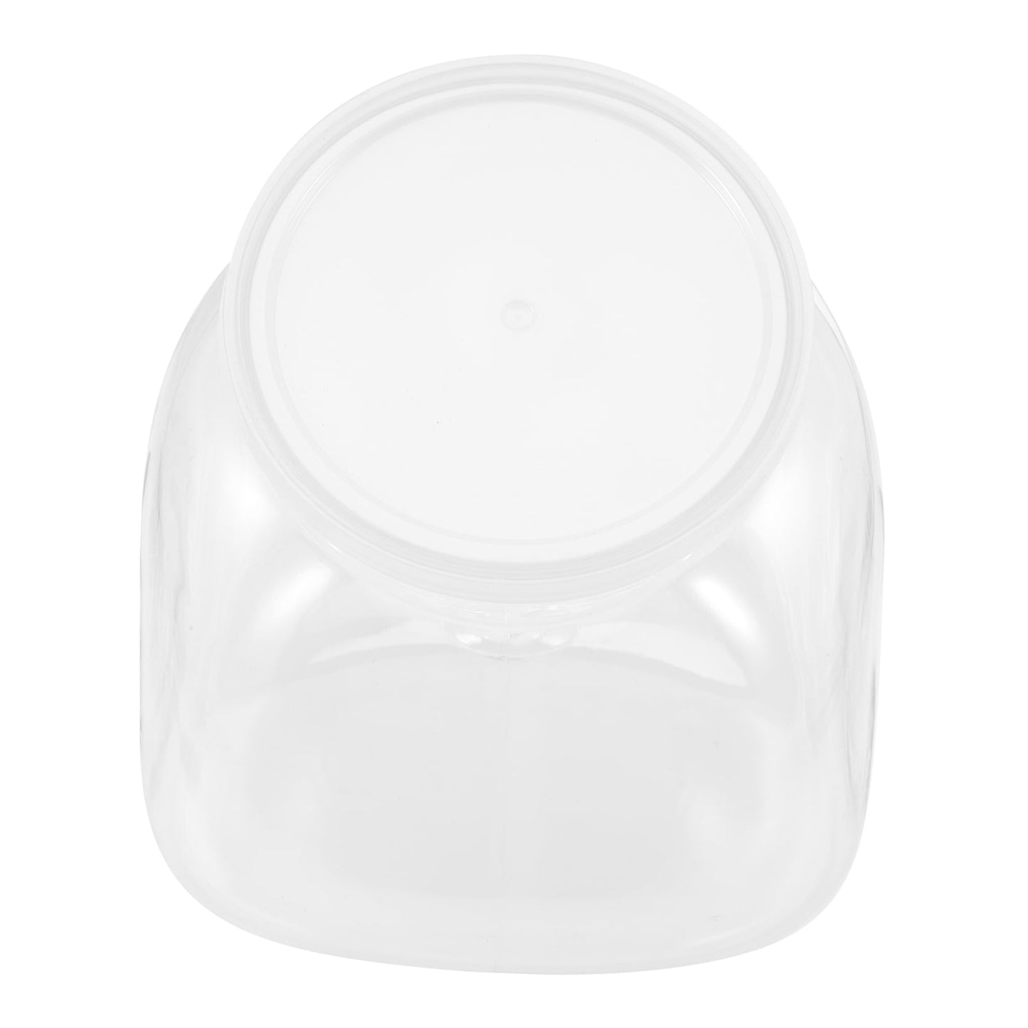 HOOWIFFY Wide Plastic Jars Airtight Kitchen Decor Home Decor 1Pack Modern Design Cookie Jar V1189-WXFWAL-20260326-02446