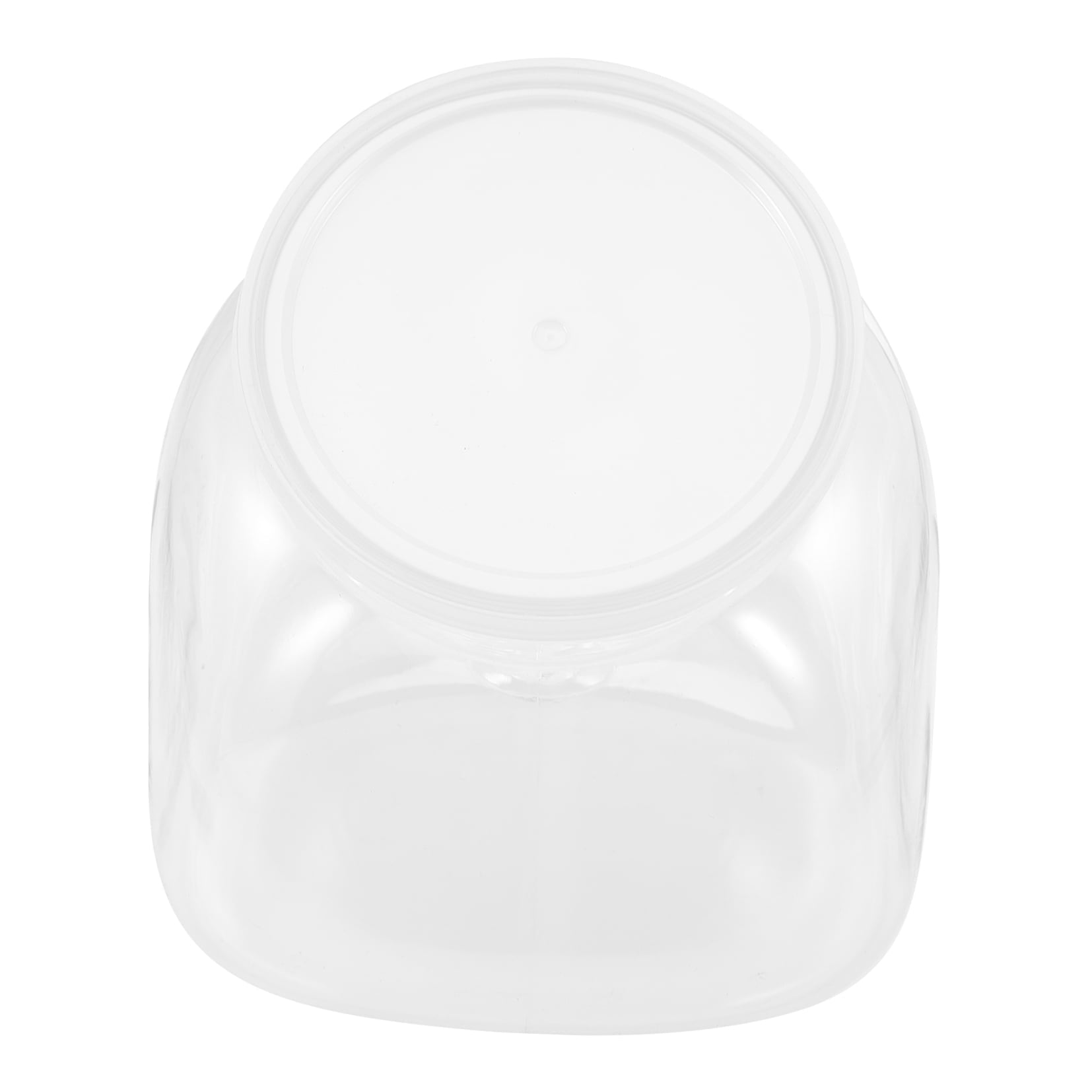 HOOWIFFY Wide Plastic Jars Airtight Kitchen Decor Home Decor 1Pack Modern Design Cookie Jar V1189-WXFWAL-20260326-02446