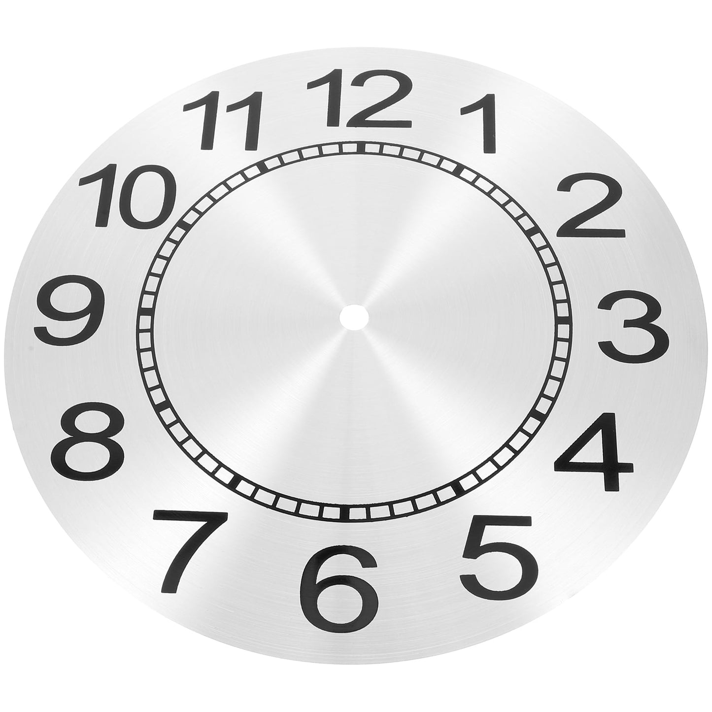 HOOWIFFY Aluminum Clock Face Replacement Dial for Wall Clocks, 1 Set and Easy to Install V1189-WXFWAL-20260326-02447