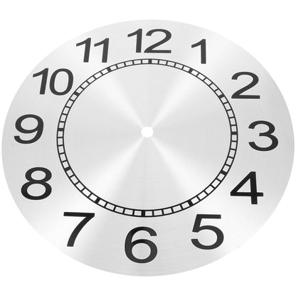 HOOWIFFY Aluminum Clock Face Replacement Dial for Wall Clocks, 1 Set and Easy to Install V1189-WXFWAL-20260326-02447