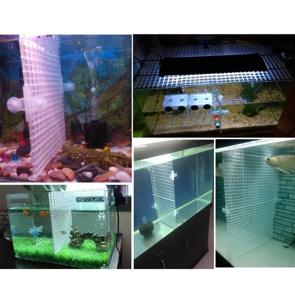 Plastic Grid 1 Set Fish Tank Trays 75 Gallon Aquarium Lid Divider Partition Plate Splitter Egg Crates Water V1189-WXFWAL-20260326-02450