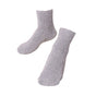 HOOWIFFY Mens Warm Bed Socks 1 Pair Thick Fuzzy Sleep Socks Grey 9.8x2.8x0.2in V1189-WXFWAL-20260326-02458