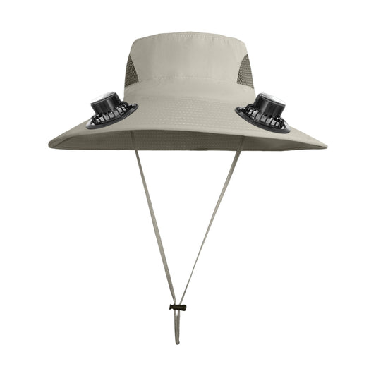 Darzheoy Solar Fan Hat Wide Brim Solar Fan Hat Outdoor Wide Brim Sun Hat with Solar Fan Fishing Hat, V1189-WXFWAL-20260326-02469