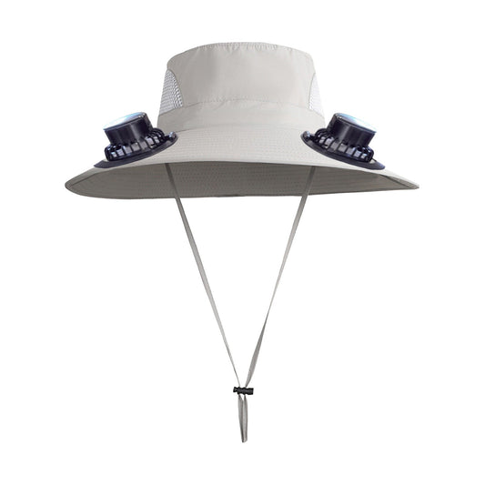 Darzheoy Solar Fan Hat Wide Brim Solar Fan Hat Outdoor Wide Brim Sun Hat with Solar Fan Fishing Hat, V1189-WXFWAL-20260326-02476