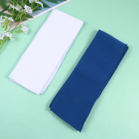 HOOWIFFY Collar Cloth Knitted Elastic Assorted Color for DIY Projects 6Pcs V1189-WXFWAL-20260326-02478