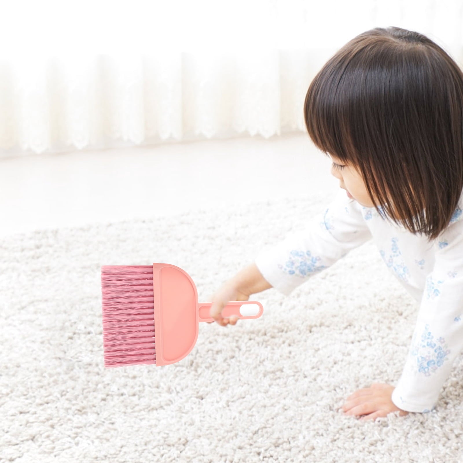 HOOWIFFY Mini Broom and Dustpan Set, 2-Pack , PP Material for Easy Cleaning V1189-WXFWAL-20260326-02486