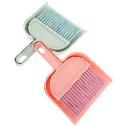 HOOWIFFY Mini Broom and Dustpan Set, 2-Pack , PP Material for Easy Cleaning V1189-WXFWAL-20260326-02486