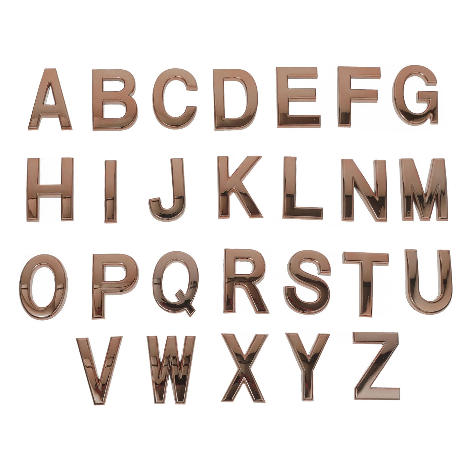 SKISUNO 26Pcs ABS Alphabet Letters For Outside Initials For Decor House Owners V1189-WXFWAL-20260326-02490