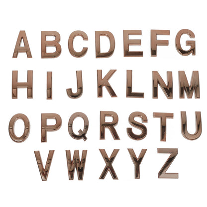 SKISUNO 26Pcs ABS Alphabet Letters For Outside Initials For Decor House Owners V1189-WXFWAL-20260326-02490