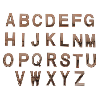 SKISUNO 26Pcs ABS Alphabet Letters For Outside Initials For Decor House Owners V1189-WXFWAL-20260326-02490