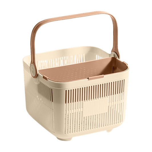 Kdkad Shower Caddy with Dry Wet Separation - Portable PP Plastic Bath Tote for College Dorms, Large Bathroom V1189-WXFWAL-20260326-02502