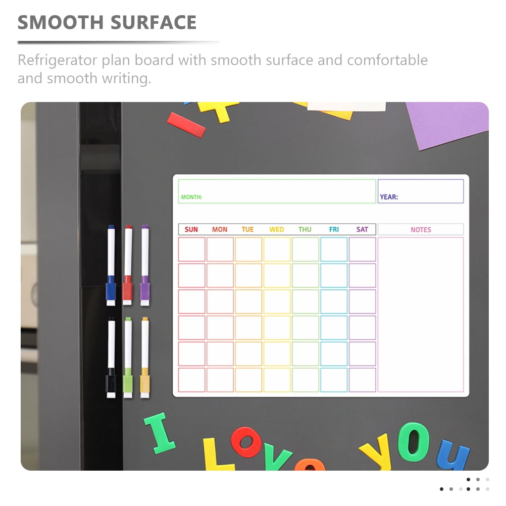 HOOWIFFY Magnetic Whiteboard Erasable Note Boards for Refrigerator, Home, Office, Kitchen, and School Use V1189-WXFWAL-20260326-02507